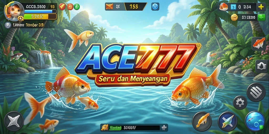 Screenshot gameplay ACE777 dengan pengalaman memancing seru.