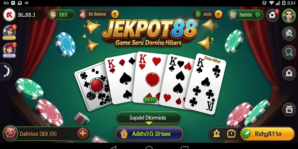 Tampilan gameplay seru dari JEKPOT88 yang mengasyikkan.