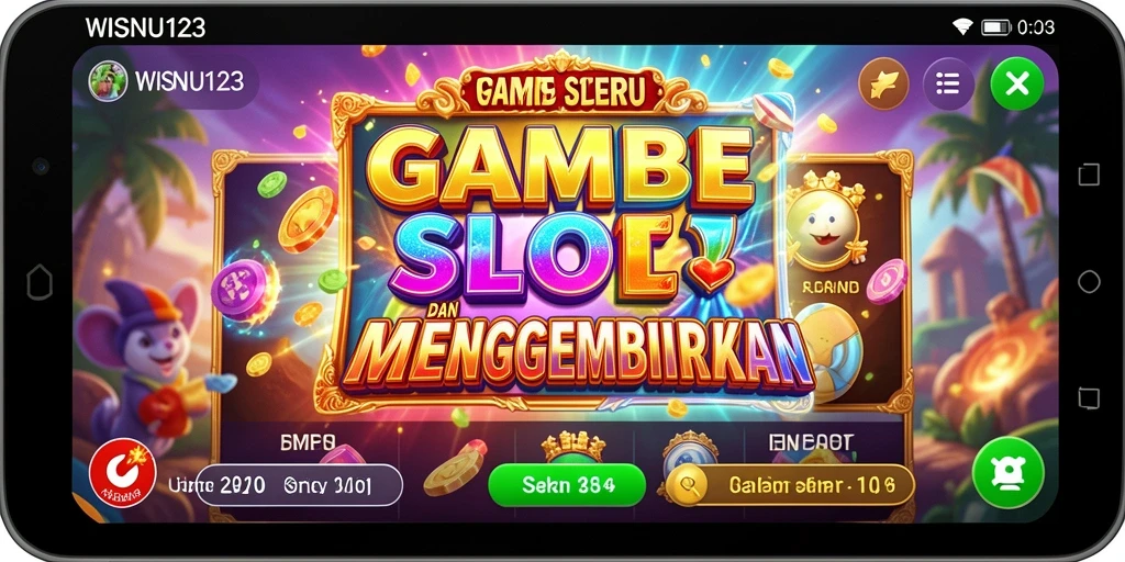 Screenshot gameplay WISNU123 yang menampilkan suasana Slot yang mengasyikkan.