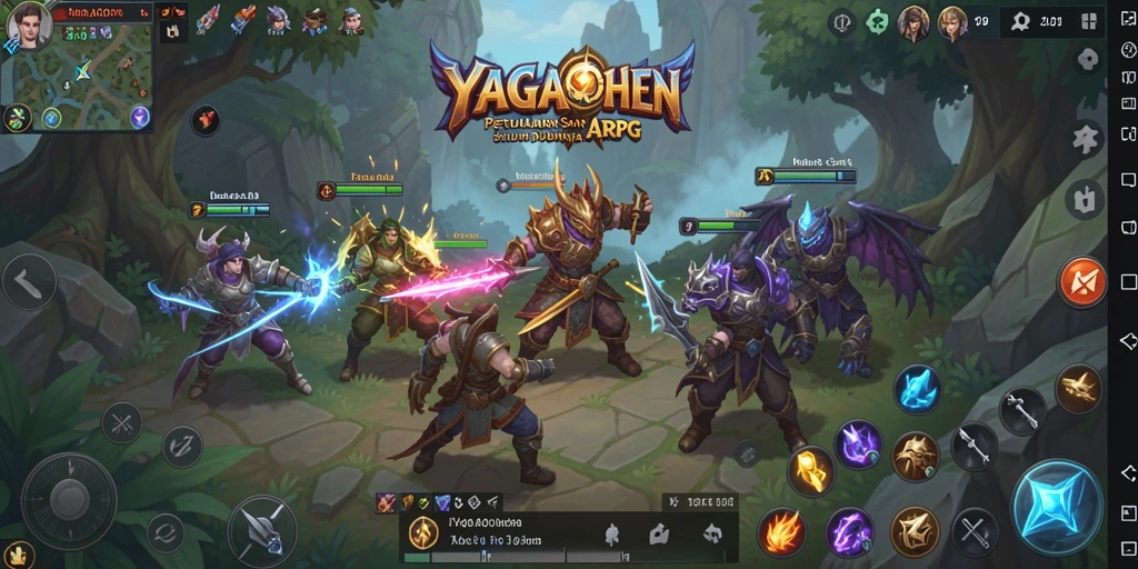 Gameplay YAGAOHEN yang mendebarkan dan penuh aksi.