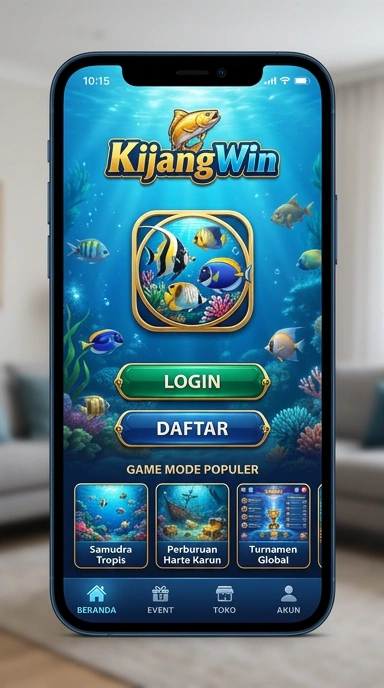 Tampilan halaman unduhan Kijangwin dengan berbagai pilihan aplikasi.